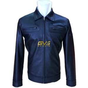 pria gvs205 model jaket kulit santay